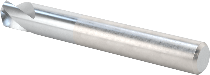 Karbür Havşa, Perçinler için, TiCN Kaplamalı, 3 Oluk, 1/4" Gövde Çapı