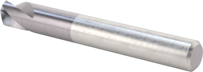 Karbür Havşa, Perçinler için, TiAlN Kaplamalı, 3 Oluk, 1/4" Gövde Çapı