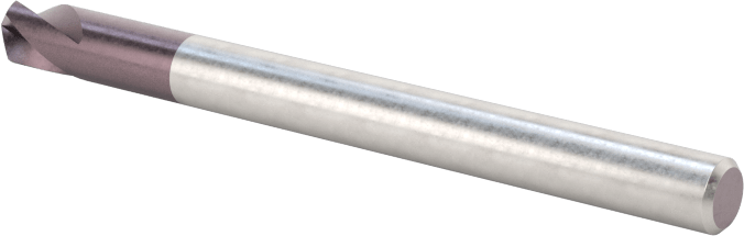 Karbür Havşa, Perçinler için, AlTiN Kaplamalı, 3 Oluk, 1/8" Gövde Çapı