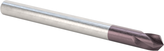 Karbür Havşa, Perçinler için, AlTiN Kaplamalı, 3 Oluk, 1/8" Gövde Çapı