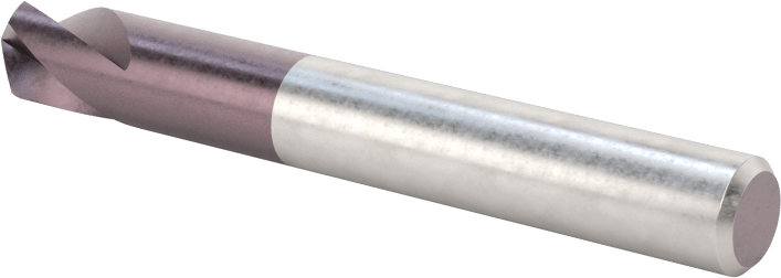 Karbür Havşa, Perçinler için, AlTiN Kaplamalı, 3 Oluk, 1/4" Gövde Çapı