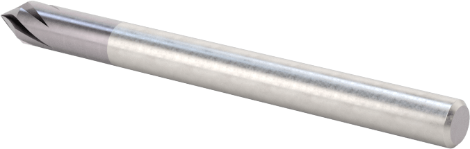 Karbür Havşa, Torna Merkezi için, TiAlN Kaplamalı, 6 Yiv, 1/8" Gövde Çapı
