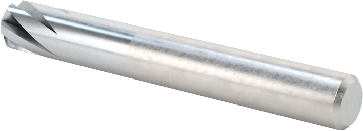 Karbür Havşa, Perçinler için, TiCN Kaplamalı, 6 Yiv, 1/4" Gövde Çapı