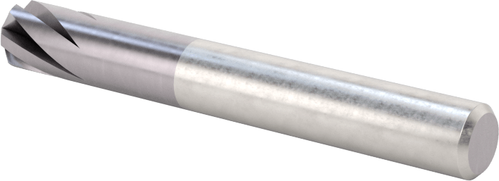 Karbür Havşa, Perçinler için, TiAlN Kaplamalı, 6 Yiv, 1/4" Gövde Çapı