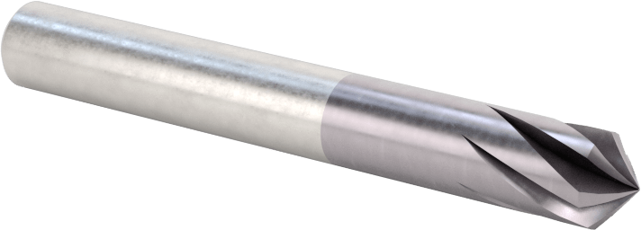 Karbür Havşa, Perçinler için, TiAlN Kaplamalı, 6 Yiv, 1/4" Gövde Çapı
