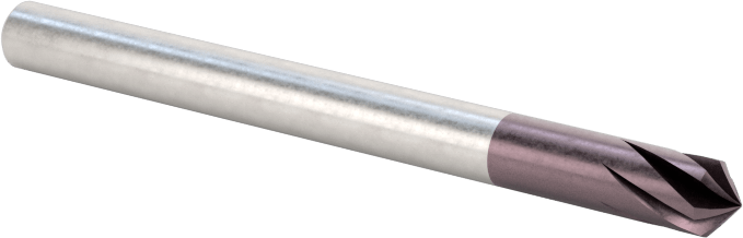 Karbür Havşa, Perçinler için, AlTiN Kaplamalı, 6 Yiv, 1/8" Gövde Çapı
