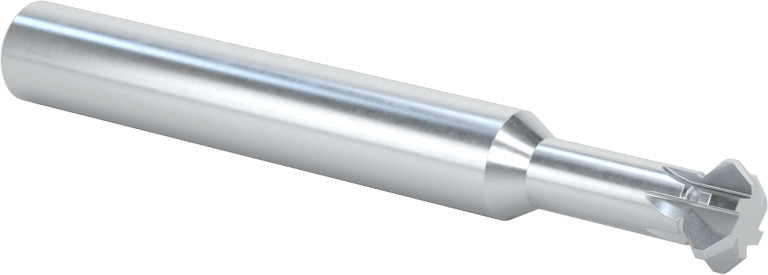 Karbür Çift Pahlı Parmak Frezesi, 0,310" Freze Çapı, 1/2" Boyun Uzunluğu