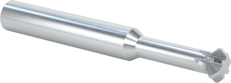 Karbür Çift Pahlı Parmak Frezesi, 0,310" Freze Çapı, 3/4" Boyun Uzunluğu