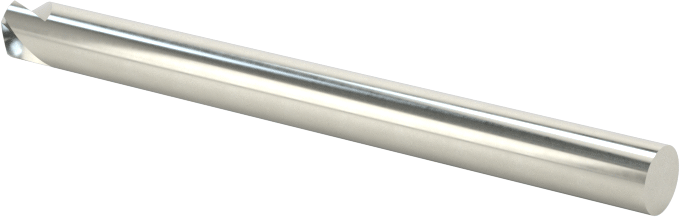 Kaplamasız Karbür Havşa, Perçinler için, 3 Oluk, 1/8" Gövde Çapı