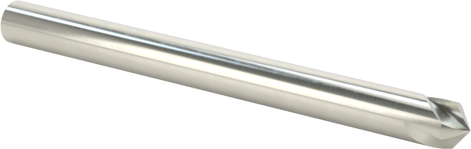 Kaplamasız Karbür Havşa, Perçinler için, 3 Oluk, 1/8" Gövde Çapı