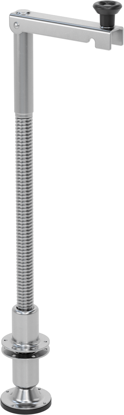 Seviyeleme Krikosu, Delikli Montajlı Yuvarlak Plaka, 4-1/2“ ila 25-1/2” Yükseklik