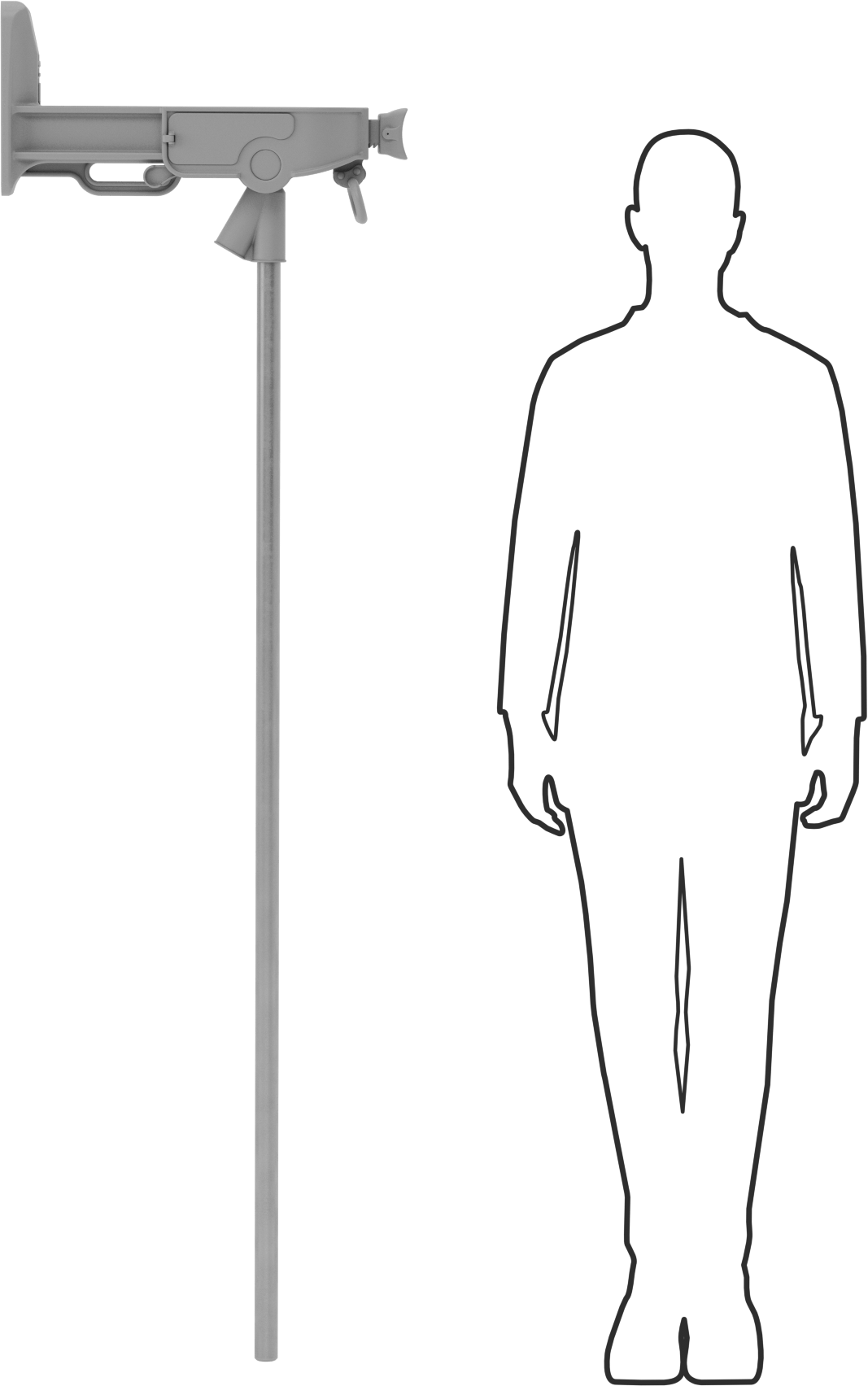 İki Yükseklikte Cırcırlı Kriko, Demir, 10 Ton/20000 lbs. Kapasite, 12" Maksimum Kaldırma
