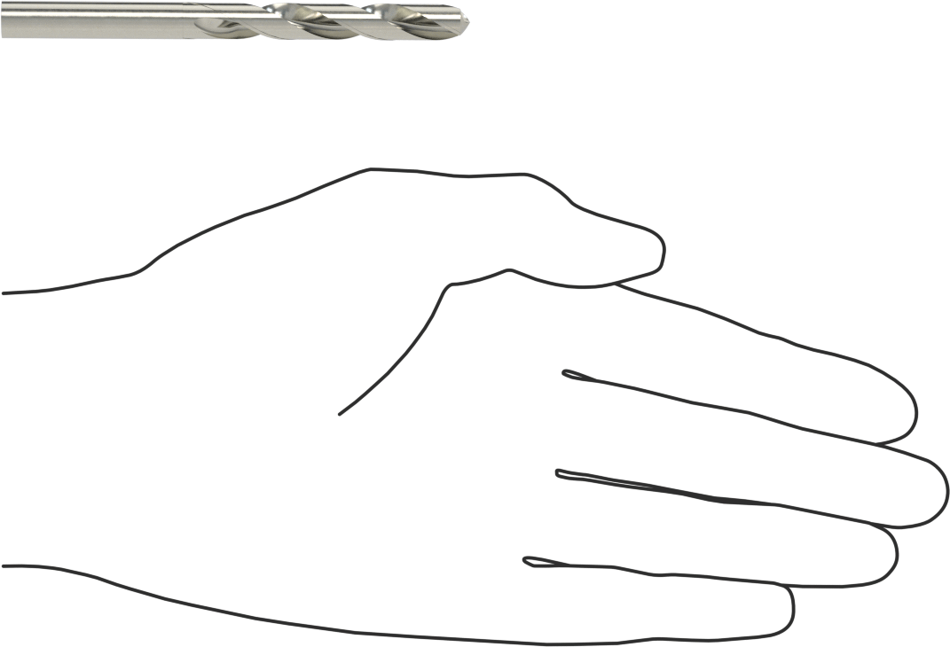 Karbür Matkap Ucu, 9/32" Boyut