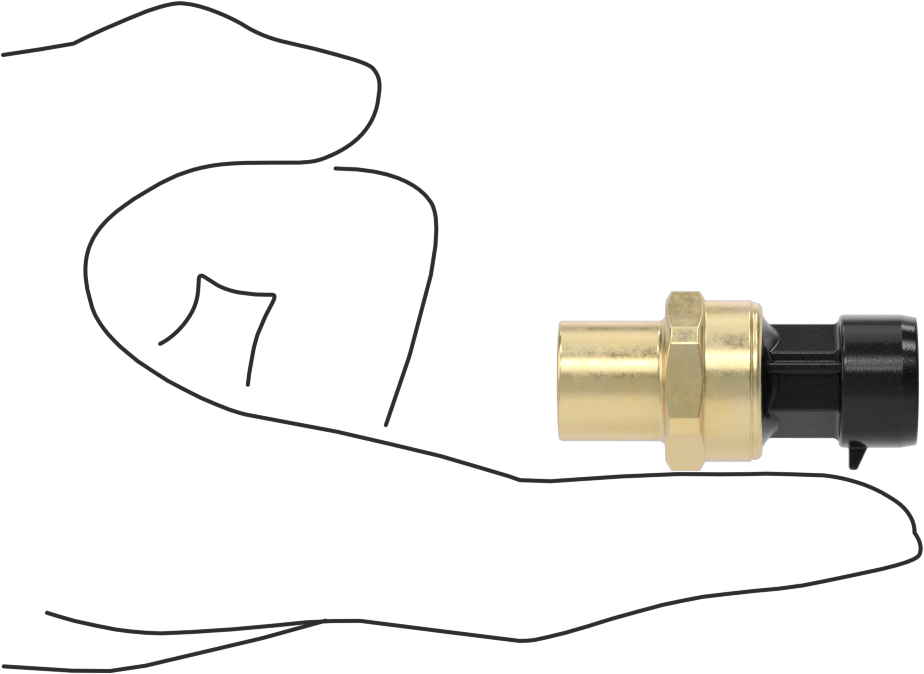 Mutlak Basınç Transmitteri, 0-5V DC, 0-150 PSI