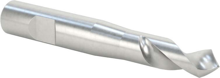 Kaplamasız Kobalt Çelik Matkap/Frez Parmak Frez, 2 Yiv, 5/16" Freze Çapı