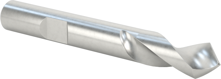 Kaplamasız Kobalt Çelik Matkap/Frez Parmak Frez, 2 Yiv, 7/16" Freze Çapı