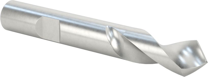 Kaplamasız Kobalt Çelik Matkap/Frez Parmak Frez, 2 Yiv, 9/16" Freze Çapı