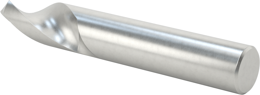 Kaplamasız Kobalt Çelik Matkap/Frez Parmak Frez, 2 Yiv, 5/8" Freze Çapı