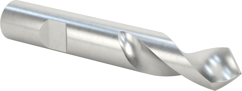 Kaplamasız Kobalt Çelik Matkap/Frez Parmak Frez, 2 Yiv, 5/8" Freze Çapı