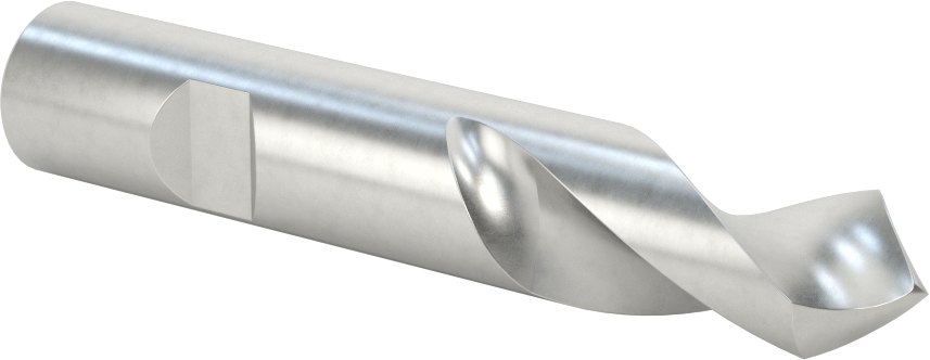 Kaplamasız Kobalt Çelik Matkap/Frez Parmak Frez, 2 Yiv, 3/4" Freze Çapı