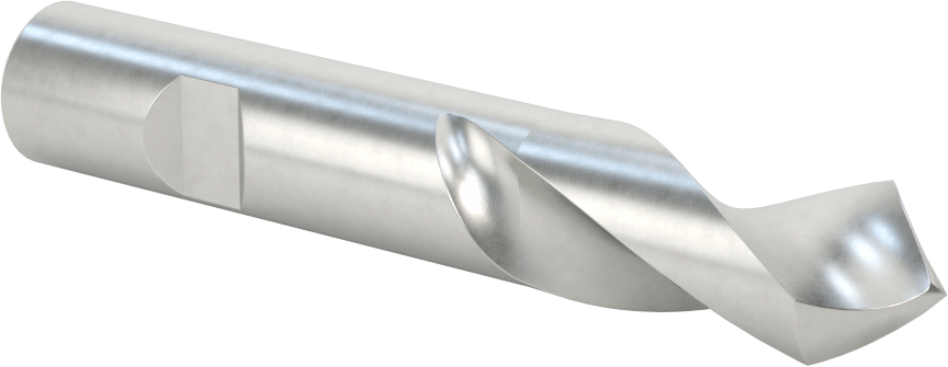 Kaplamasız Kobalt Çelik Matkap/Frez Parmak Frez, 2 Yiv, 7/8" Freze Çapı