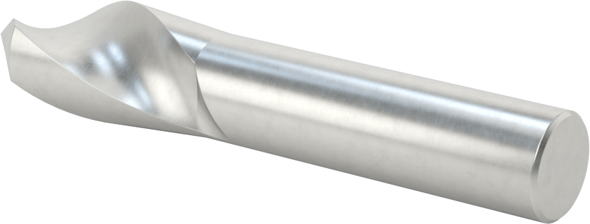 Kaplamasız Kobalt Çelik Matkap/Frez Parmak Frez, 2 Yiv, 1" Freze Çapı