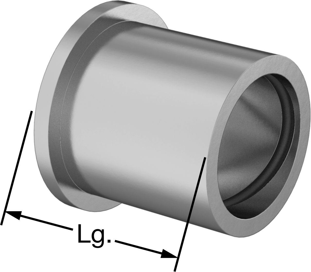 Yüksek Sıcaklık 932 Yatak Bronzu Flanşlı Kovanlı Rulman, Grafit Yağlamalı, 12 mm Şaft Çapı için, 16 mm Uzunluk