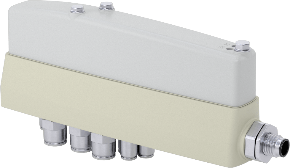 Elektrikli Hava Yön Kontrol Vanası, Tek Solenoid, 4-Way, 5/2 Akış, 8 mm Push-Connect