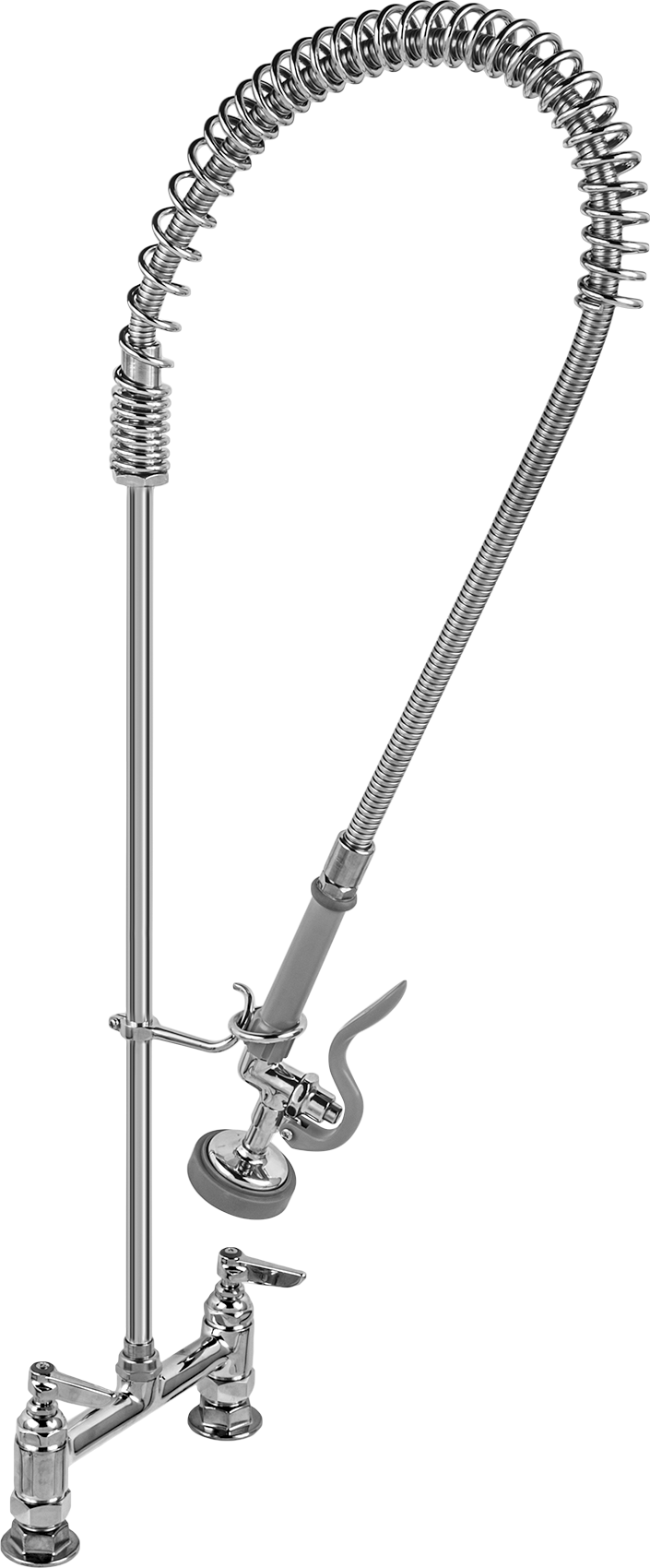 Yıkanabilir Püskürtücü, İki Adet 1/2 NPT Alt Girişli, 42" Yükseklik