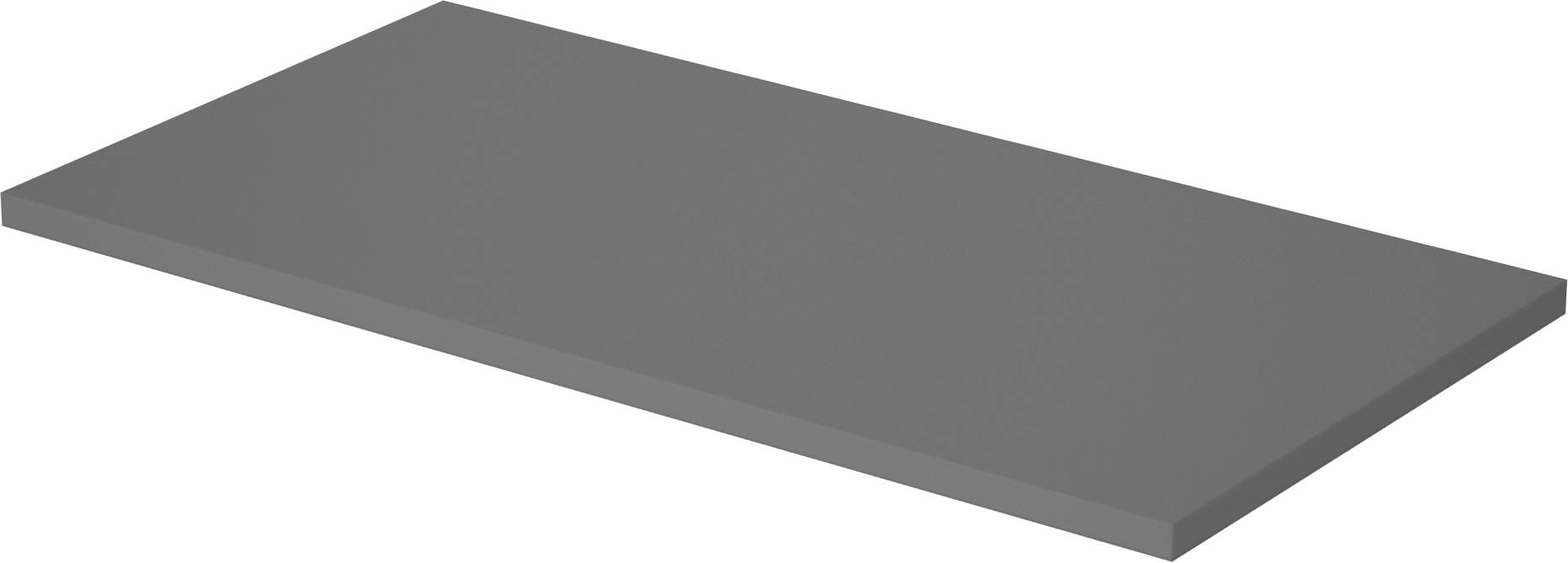 Kendinden İyileşen Kalıp Kesme Pedi, 20“ Uzunluk x 39” Genişlik x 1" Kalınlık, Kahverengi
