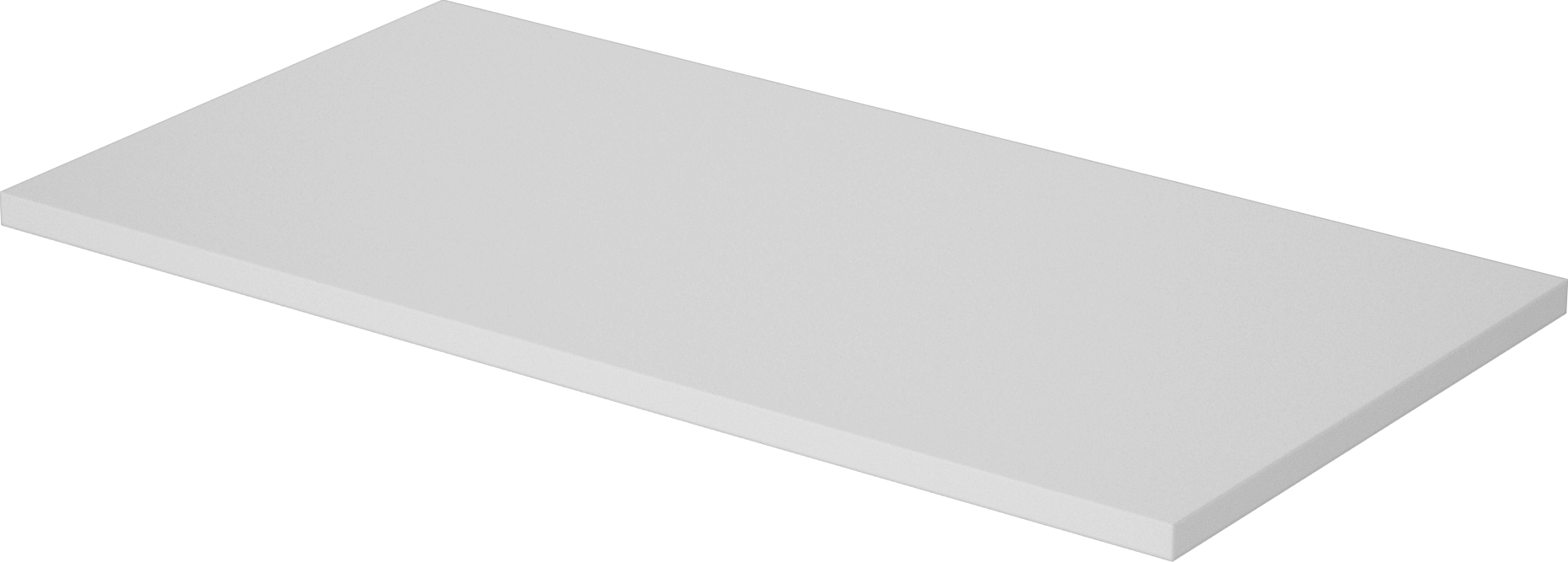 Kendinden İyileşen Kalıp Kesme Pedi, 20“ Uzunluk x 39” Genişlik x 1" Kalınlık, Beyaz