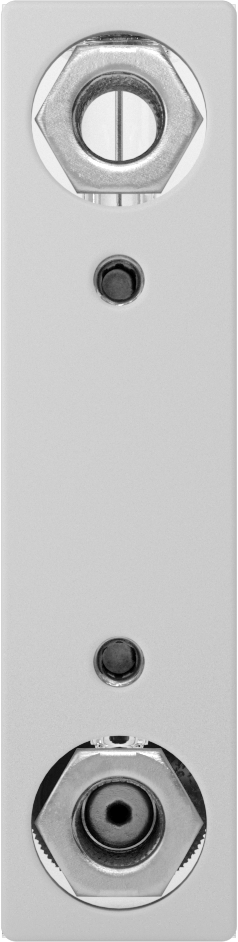 Akış Kontrol Düğmeli Panele Monte Akış Ölçer, Gaz için, 303 Paslanmaz Çelik Bağlantı Parçaları, 1/8 NPT Dişi, 0.1-1 Scfh