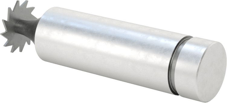 Anahtar Yuvası Uçlu Freze, Yüksek Hızlı Çelik, 1/2“ Çap x 0,020” Kalınlıkta Freze