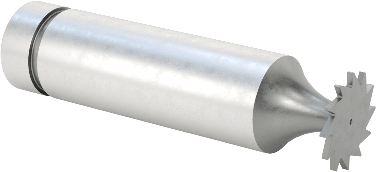 Anahtar Yuvası Uçlu Freze, Yüksek Hızlı Çelik, 1/2“ Çap x 1/32” Kalınlıkta Freze