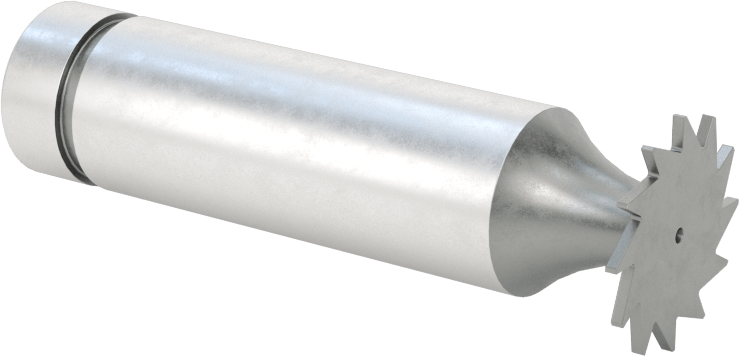 Anahtar Yuvası Uçlu Freze, Yüksek Hızlı Çelik, 5/8“ Çap x 1/32” Kalınlıkta Freze