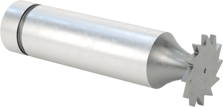 Anahtar Yuvası Uçlu Freze, Yüksek Hızlı Çelik, 5/8“ Çap x 3/64” Kalınlık Freze