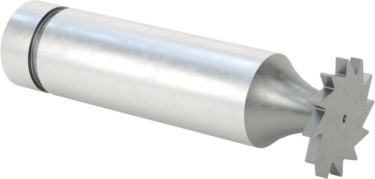Anahtar Yuvası Uçlu Freze, Yüksek Hızlı Çelik, 5/8“ Çap x 1/16” Kalınlıkta Freze