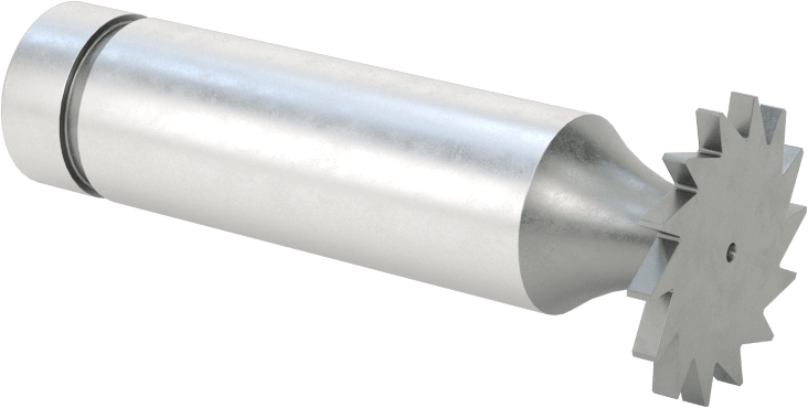 Anahtar Yuvası Uçlu Freze, Yüksek Hızlı Çelik, 3/4“ Çap x 1/16” Kalınlık Freze
