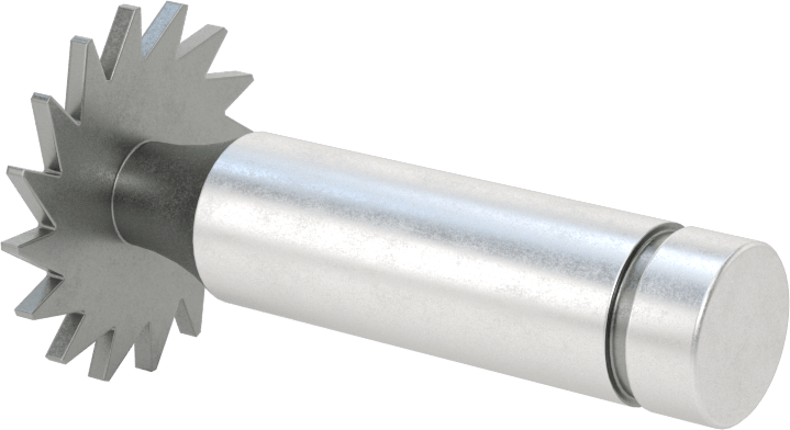Anahtar Yuvası Uçlu Freze, Yüksek Hızlı Çelik, 1-1/8“ Çap x 1/16” Kalınlıkta Freze