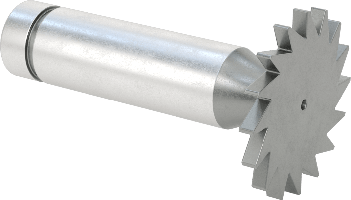 Anahtar Yuvası Uçlu Freze, Yüksek Hızlı Çelik, 1-1/8“ Çap x 3/32” Kalınlıkta Freze