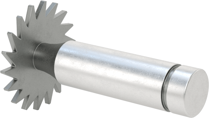 Anahtar Yuvası Uçlu Freze, Yüksek Hızlı Çelik, 1-1/4“ Çap x 1/16” Kalınlık Freze