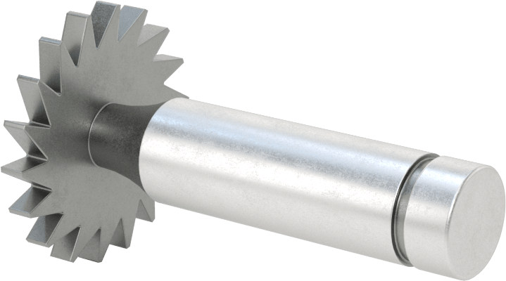 Anahtar Yuvası Uçlu Freze, Yüksek Hızlı Çelik, 1-1/4“ Çap x 1/8” Kalınlık
