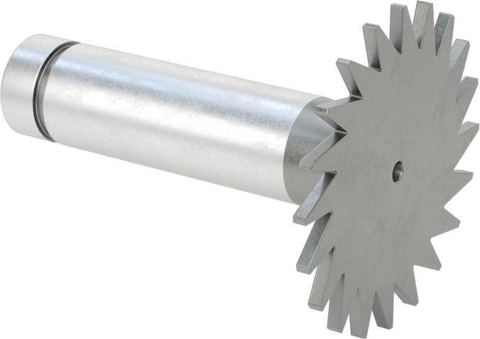 Anahtar Yuvası Uçlu Freze, Yüksek Hızlı Çelik, 1-1/2“ Çap x 1/16” Kalınlıkta Freze