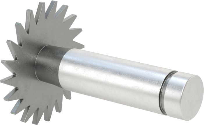 Anahtar Yuvası Uçlu Freze, Yüksek Hızlı Çelik, 1-1/2“ Çap x 1/16” Kalınlıkta Freze