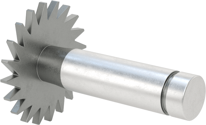 Anahtar Yuvası Uçlu Freze, Yüksek Hızlı Çelik, 1-1/2“ Çap x 3/32” Kalınlıkta Freze
