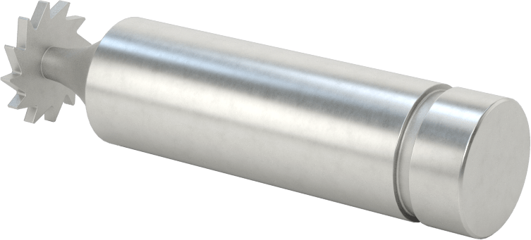 Anahtar Yuvası Uçlu Freze, Kobalt Çelik, 1/2“ Çap x 3/64” Kalınlıkta Freze