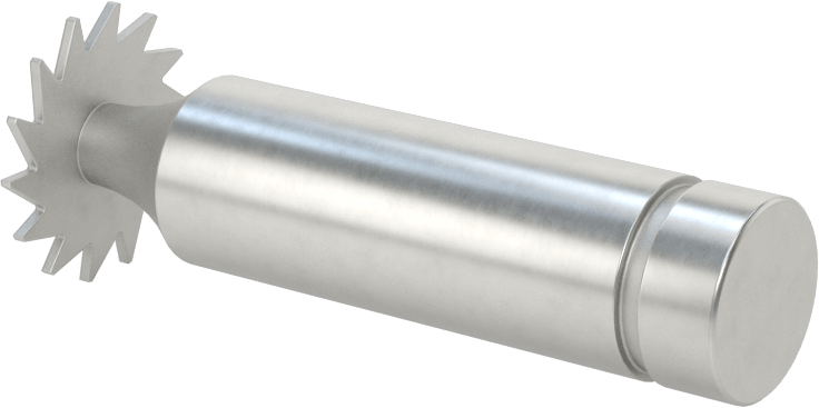 Anahtar Yuvası Uçlu Freze, Kobalt Çelik, 3/4“ Çap x 1/32” Kalınlık Freze