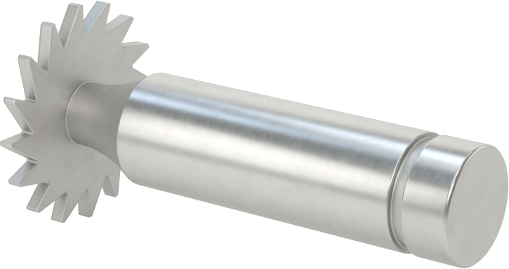 Anahtar Yuvası Uçlu Freze, Kobalt Çelik, 1“ Çap x 1/16” Kalınlıkta Freze