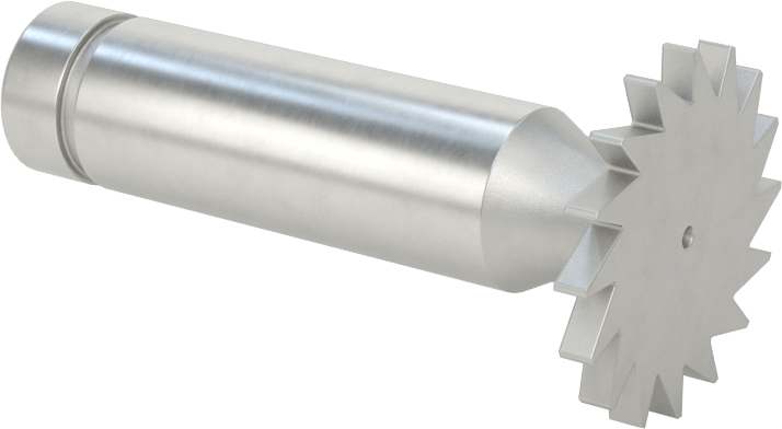 Anahtar Yuvası Uçlu Freze, Kobalt Çelik, 1“ Çap x 3/32” Kalınlık
