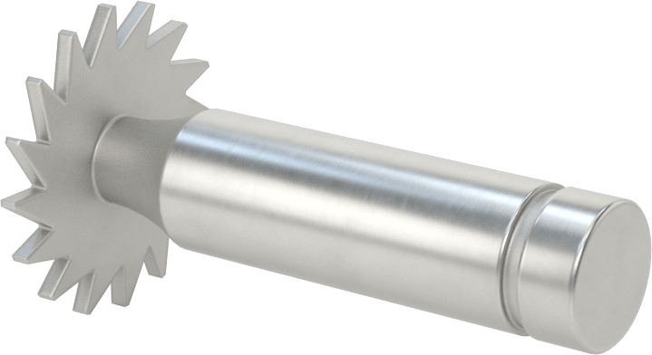 Anahtar Yuvası Uçlu Freze, Kobalt Çelik, 1-1/8“ Çap x 1/16” Kalınlıkta Freze
